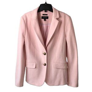 Talbots Aberdeen Blazer – Size 8 – Pink – Premium Knit Piqué